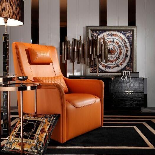 愛馬仕橙 喚醒單調空間的軟裝魔法